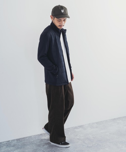 Rocky Monroe(ロッキーモンロー)の「キルティング スタンドネック インナーダウン(ダウンジャケット/コート・メンズ・ブラック/ベージュ/ネイビー/カーキ/カモフラージュ・LL/M/L)」の9枚目の写真