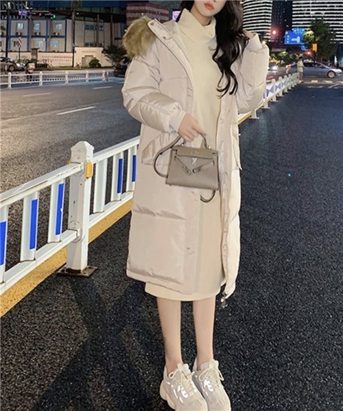 Dream garden（ドリームガーデン）の「ファー付きフード/ ロング