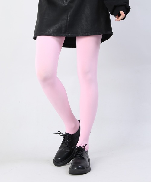 PUNYUS（プニュズ）の「【2枚組】80デニールタイツ（タイツ/ストッキング・レディース・ブラック/ダークグリーン/パープル/ワイン/ピンク/ブルー/ライトパープル/グリーン・2/3）」の8枚目の写真