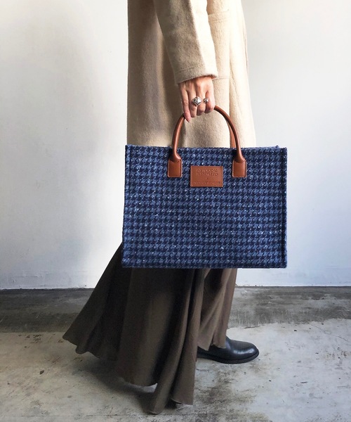 Nostalgic Garage Newsize Historical Nostalgic Irishitweed Nostalgic Garage Newsize Historical Garage ノスタルジックガレー のファッション 千鳥柄 大 Mトート Ng 96 を購入できます Common Nostalgic 千鳥柄 大 Mトート トートバッグ Garage 保証書付