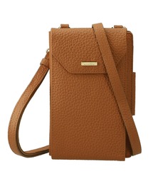 BARCOS（バルコス）の「【BARCOS】 シュリンクレザースマホポシェット（スマホグッズ）」