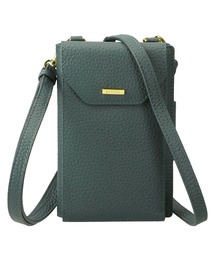 BARCOS（バルコス）の「【BARCOS】 シュリンクレザースマホポシェット（スマホグッズ）」