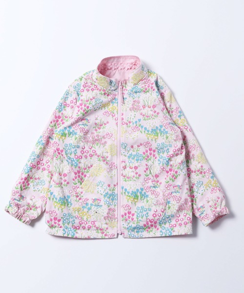 KP(ケーピー)の「お花畑柄リバーシブルウィンドブレーカー(100-130cm)(ナイロンジャケット・キッズ・パープル/ピンク/ブルー系その他・110cm/100cm/120cm/130cm)」の17枚目の写真