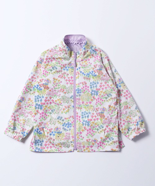 KP(ケーピー)の「お花畑柄リバーシブルウィンドブレーカー(100-130cm)(ナイロンジャケット・キッズ・パープル/ピンク/ブルー系その他・110cm/100cm/120cm/130cm)」の18枚目の写真