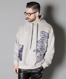 GA LIGHT SUEDE PHOTO&LOGO PARKER / ライト スウェード フォト&ロゴ パーカー