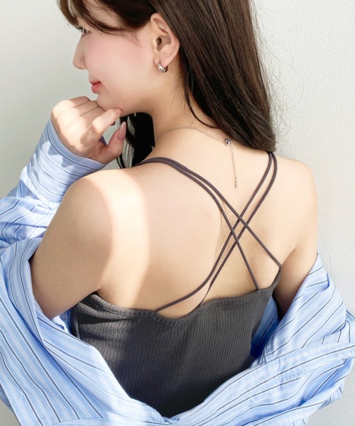 セール】【累計販売枚数5万枚突破！】カップ付きバッククロス