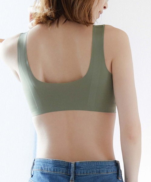 Fashion Letter(ファッションレター)の「おやすみブラ シームレス育乳ナイトブラ(ナイトブラ・レディース・ブラック/ベージュ/カーキ/モカ/テラコッタ・LL/3L/M/L)」の17枚目の写真