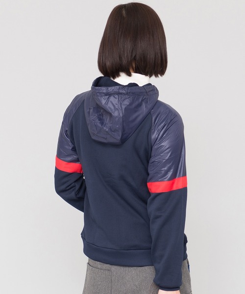 FILA(フィラ)の「【FILA GOLF/フィラゴルフ】裏起毛 ジャージ素材 パーカー/撥水加工(パーカー・レディース・グレー/ネイビー/ブラック・LL/L/M)」の17枚目の写真