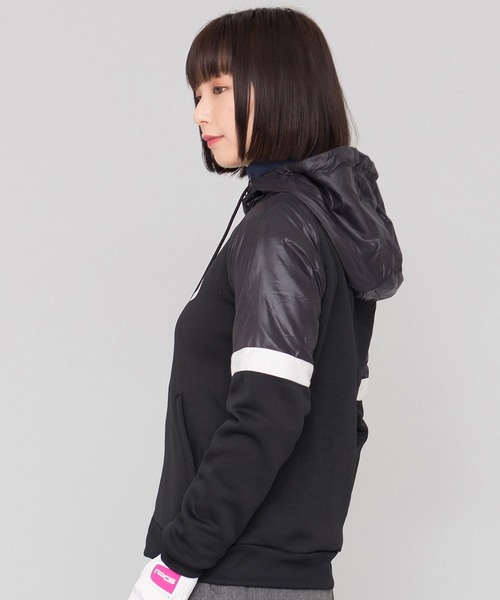 FILA(フィラ)の「【FILA GOLF/フィラゴルフ】裏起毛 ジャージ素材 パーカー/撥水加工(パーカー・レディース・グレー/ネイビー/ブラック・LL/L/M)」の10枚目の写真