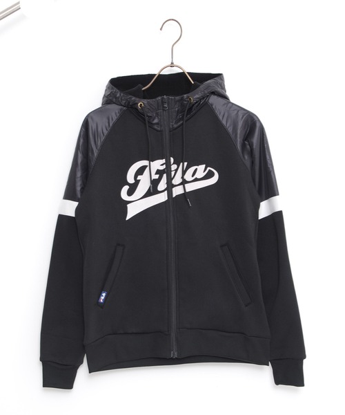 FILA(フィラ)の「【FILA GOLF/フィラゴルフ】裏起毛 ジャージ素材 パーカー/撥水加工(パーカー・レディース・グレー/ネイビー/ブラック・LL/L/M)」の7枚目の写真