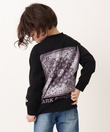 THE SHOP TK （ザ ショップ ティーケー ）の「◆【WEB限定】MarkGonzales/マークゴンザレス別注バンダナプリントロンTEE（Tシャツ/カットソー・キッズ）」