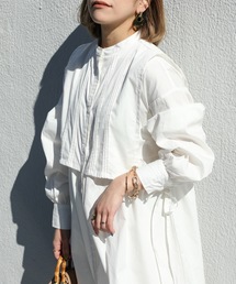 ap retro | ベストレイヤー風シャツワンピース【ZOZOTOWN限定商品】(シャツワンピース)