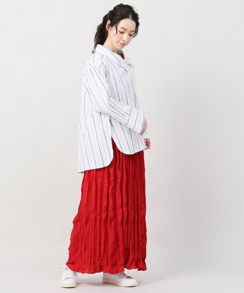 MIHARAYASUHIRO（ミハラヤスヒロ）の「【MIHARA YASUHIRO/ミハラヤスヒロ】 twist stripe shirts（シャツ/ブラウス・レディース・ホワイト・SMALL/MEDIUM）」の12枚目の写真