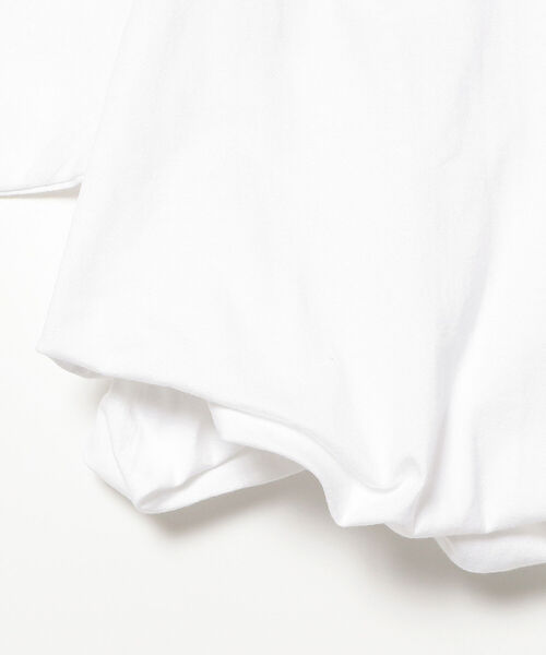 Ray BEAMS（レイビームス）の「Yuumi ARIA / フリルカラー Tシャツ（Tシャツ/カットソー・レディース・ホワイト/ブラック・ONE SIZE）」の6枚目の写真