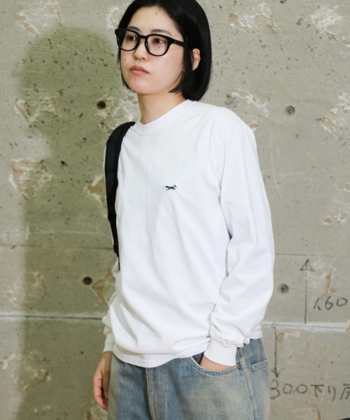 PENNEY'S / ペニーズ FOX BASIC CREW LS TEEフォックスベーシック