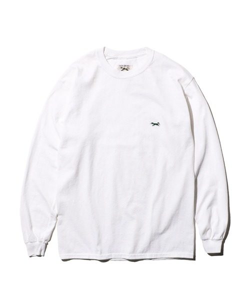 PENNEYS(ぺニーズ)の「PENNEY'S / ペニーズ FOX BASIC CREW LS TEEフォックスベーシッククルーネック長袖(ユニセックス)(Tシャツ/カットソー・メンズ・ブラック/サンドベージュ/ライトグレー/グリーン/ホワイト/ネイビー・MEDIUM/LARGE/SMALL/X-LARGE)」の22枚目の写真