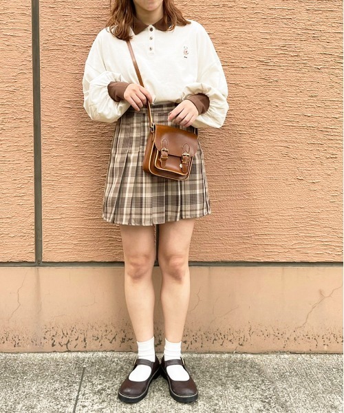 apres jour(アプレジュール)の「くま刺繍ポロシャツ【ZOZOTOWN限定アイテム】(ポロシャツ・レディース・ライトベージュ/アイボリー/ダークブルー/ブラック・X-LARGE/フリー)」の9枚目の写真