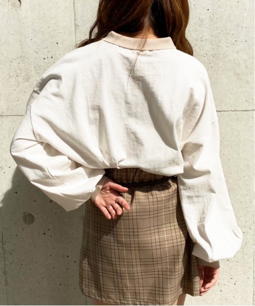 apres jour(アプレジュール)の「くま刺繍ポロシャツ【ZOZOTOWN限定アイテム】(ポロシャツ・レディース・ライトベージュ/アイボリー/ダークブルー/ブラック・X-LARGE/フリー)」の21枚目の写真