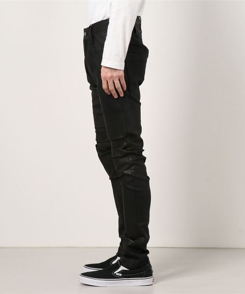 kiryuyrik（キリュウキリュウ）の「SlashPants（デニムパンツ・メンズ・ブラック・MEDIUM/SMALL/LARGE）」の3枚目の写真