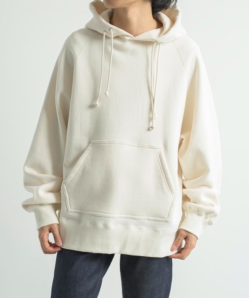 KIIT(キート)の「KIIT キート / FLEECE LINING HOODED SWEAT SHIRT コットンアクリルパイル裏起毛パーカー(セットアップ) フーディー / KIL-T98-007(パーカー・メンズ・霜降りグレー/オフホワイト/ブラック・3/2/1)」の2枚目の写真