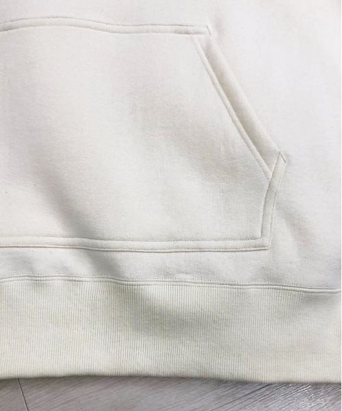 KIIT(キート)の「KIIT キート / FLEECE LINING HOODED SWEAT SHIRT コットンアクリルパイル裏起毛パーカー(セットアップ) フーディー / KIL-T98-007(パーカー・メンズ・霜降りグレー/オフホワイト/ブラック・3/2/1)」の9枚目の写真