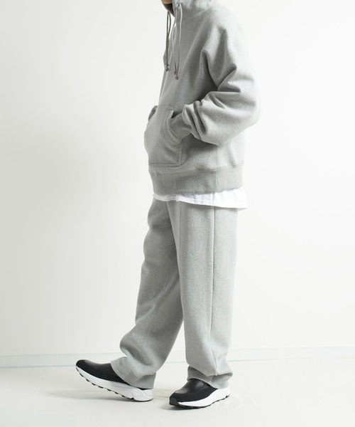KIIT(キート)の「KIIT キート / FLEECE LINING HOODED SWEAT SHIRT コットンアクリルパイル裏起毛パーカー(セットアップ) フーディー / KIL-T98-007(パーカー・メンズ・霜降りグレー/オフホワイト/ブラック・3/2/1)」の17枚目の写真