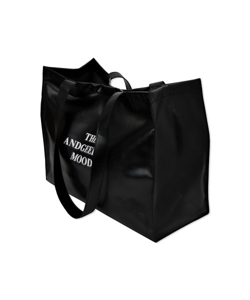 ANDGEEBEE(アンジービー)の「【UNISEX】フェイクレザーショッパーバッグ(ショルダーバッグ・レディース・ブラック/ブルー・FREE)」の12枚目の写真