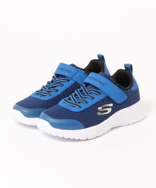 SKECHERS(スケッチャーズ)の「《SKECHERS》DYNAMIGHT RALLY RACER(スニーカー・キッズ・ブルー/ブラック/ブラック×ブラック・18.0cm/17.0cm/22.5cm/20.0cm/19.0cm/21.0cm/22.0cm/21.5cm/23.0cm/16.5cm/18.5cm)」の3枚目の写真