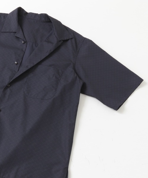 URBAN RESEARCH ROSSO MEN(アーバンリサーチロッソメン)の「『XLサイズあり』小紋柄オープンカラー半袖シャツ(シャツ/ブラウス・メンズ・ネイビー/ブルー/ブルー系その他・SMALL/MEDIUM/LARGE/X-LARGE)」の15枚目の写真