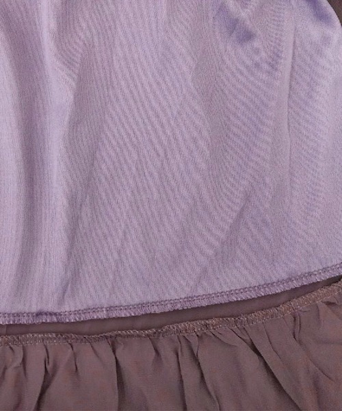 DAY CLOSET(デイ クローゼット)の「レディース ミモレ丈きれいめティアードスカート(スカート・レディース・ブラック/ホワイト/パープル/サックスブルー/カーキ/ネイビー・ONE SIZE)」の22枚目の写真