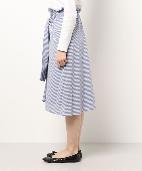 MARIEBELLE　JEAN（マリベルジーン）の「スカンツ -Skants（その他パンツ・レディース・ブルー・S）」の3枚目の写真