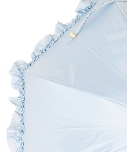 Cepica(セピカ)の「【pink trick / ピンクトリック】フリル完全遮光長傘(晴雨兼用)(長傘・レディース・ホワイト/ブラック/ネイビー/ブルー/ベージュ/ラベンダー/カーキ/ピンク・FREE)」の16枚目の写真