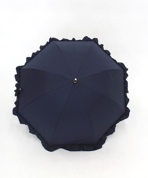 Cepica(セピカ)の「【pink trick / ピンクトリック】フリル完全遮光長傘(晴雨兼用)(長傘・レディース・ホワイト/ブラック/ネイビー/ブルー/ベージュ/ラベンダー/カーキ/ピンク・FREE)」の14枚目の写真