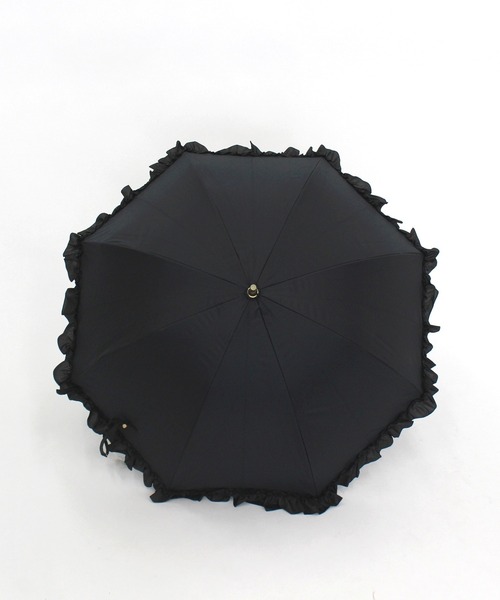 pink trick / ピンクトリック】フリル完全遮光長傘(晴雨兼用)（長傘