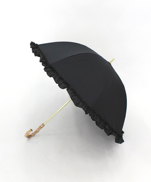 ピコ　新品未使用　フリル　日傘　晴雨兼用　ブラック ピコ 新品未使用 フリル 日傘 晴雨兼用 ブラック ピコ 新品未使用