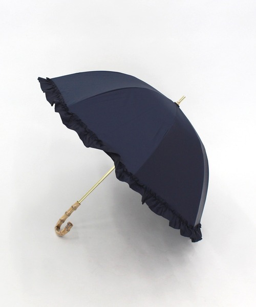 pink trick / ピンクトリック】フリル完全遮光長傘(晴雨兼用)（長傘