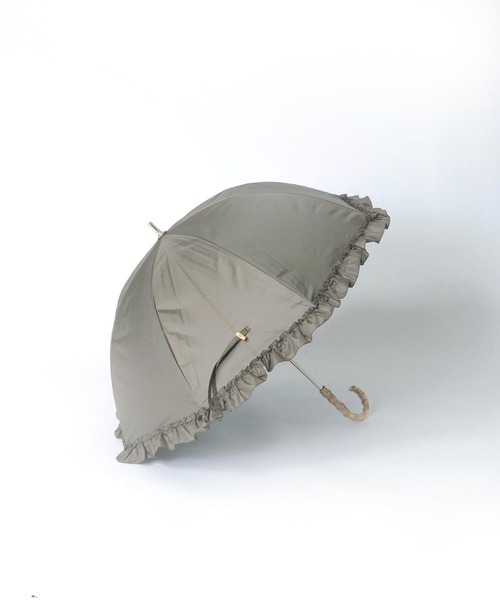 pink trick / ピンクトリック】フリル完全遮光長傘(晴雨兼用)（長傘