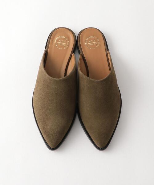 Steven Alan（スティーブンアラン）の「＜ATP ATELIER＞ANZI SLIP ON/スリッポン（スリッポン・レディース・オリーブ・38/36/37）」の2枚目の写真