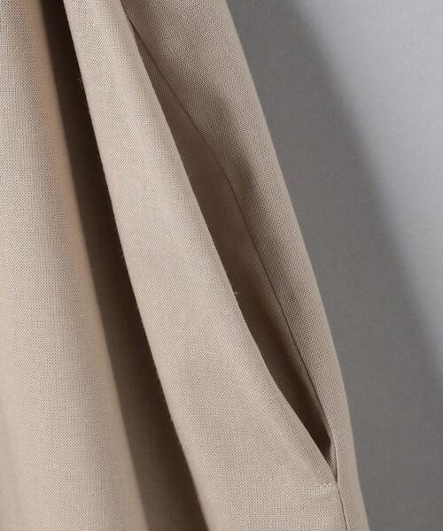 UNITED ARROWS(ユナイテッドアローズ)の「<WEB限定>UWSC ロング シャツワンピース◆(ワンピース・レディース・ブラック/ベージュ/オレンジ・38/36)」の18枚目の写真