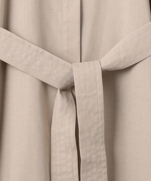 UNITED ARROWS(ユナイテッドアローズ)の「<WEB限定>UWSC ロング シャツワンピース◆(ワンピース・レディース・ブラック/ベージュ/オレンジ・38/36)」の19枚目の写真