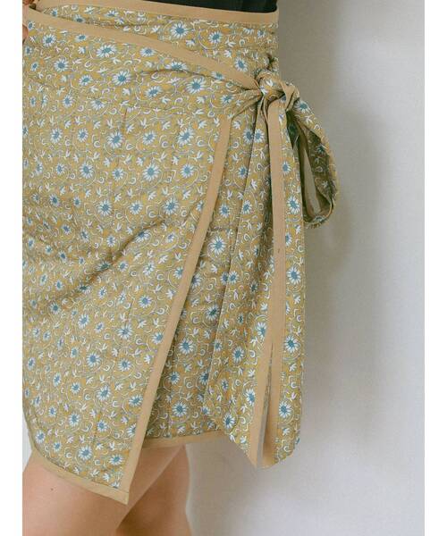 Ungrid（アングリッド）の「キルティングデザインミニスカート（スカート・レディース・ベージュ/ネイビー・FREE）」の13枚目の写真