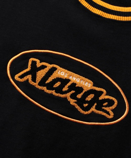XLARGE ブラック×イエロー RETRO CREW NECK SWEAT 楽天市場】【SALE／40%OFF】XLARGE RETRO CREW NECK SWEAT