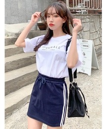 SONA | SONYUNARA ツーラインミニスカート(スカート)
