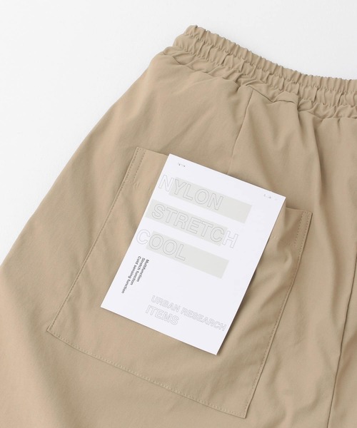 ITEMS URBANRESEARCH（アイテムズ アーバンリサーチ）の「『セットアップ着用可能』ナイロンストレッチタイプライターEASYショーツ（その他パンツ・メンズ・ブラック/グレー/ベージュ・MEDIUM/LARGE）」の20枚目の写真