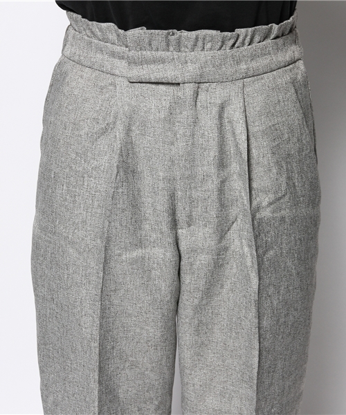 mystic（ミスティック）の「ツイルMIXタックパンツ（その他パンツ・レディース・ブルー/ライトグレー/ピンク/ブラック・ﾌﾘ-）」の7枚目の写真