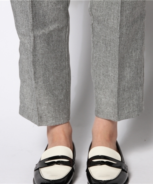 mystic（ミスティック）の「ツイルMIXタックパンツ（その他パンツ・レディース・ブルー/ライトグレー/ピンク/ブラック・ﾌﾘ-）」の10枚目の写真