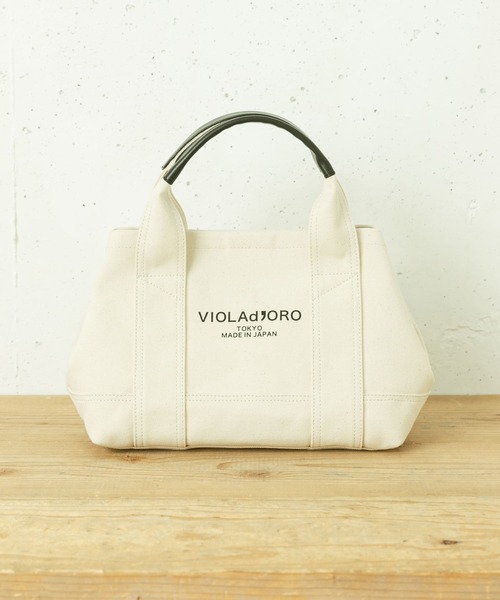 URBAN RESEARCH Sonny Label（アーバンリサーチサニーレーベル）の「VIOLAd’ORO　BRUNO V-1368C（トートバッグ・レディース・アイボリー/ブラック/モカ・ONE）」の16枚目の写真