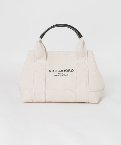 URBAN RESEARCH Sonny Label（アーバンリサーチサニーレーベル）の「VIOLAd’ORO　BRUNO V-1368C（トートバッグ・レディース・アイボリー/ブラック/モカ・ONE）」の14枚目の写真