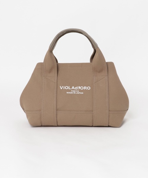 URBAN RESEARCH Sonny Label（アーバンリサーチサニーレーベル）の「VIOLAd’ORO　BRUNO V-1368C（トートバッグ・レディース・アイボリー/ブラック/モカ・ONE）」の9枚目の写真
