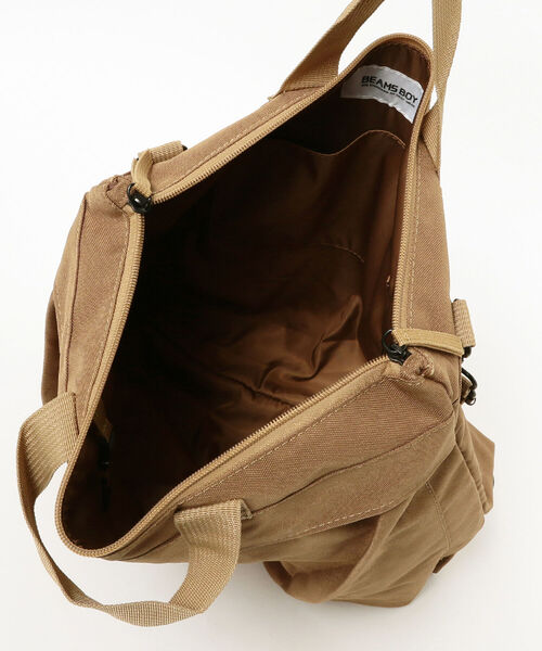 BEAMS BOY（ビームスボーイ）の「BEAMS BOY / 3Way ヘルメット バッグ（ショルダーバッグ・レディース・ブラック/ブラウン系その他4/ピンク・ONE SIZE）」の17枚目の写真